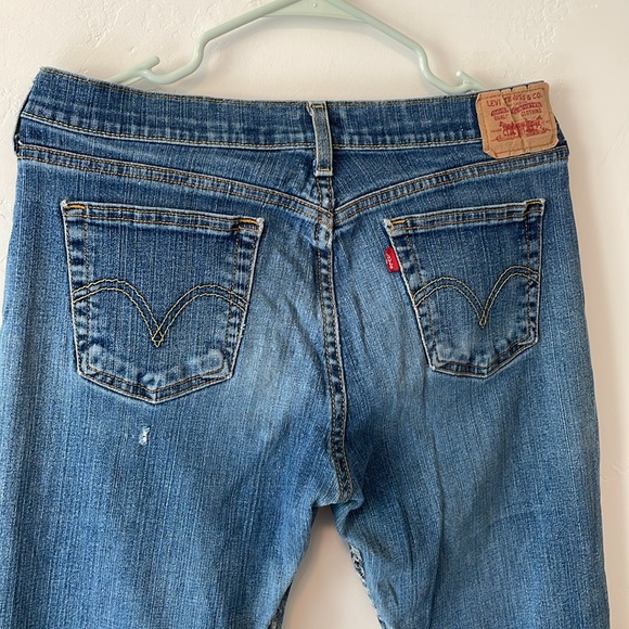 Levi jeans, 10 long, worn with holes - Picture 3 of 8